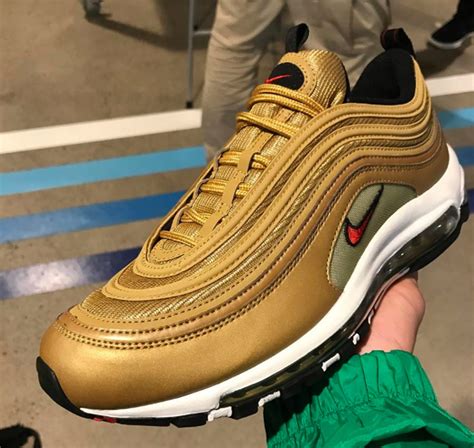 nike air max 97 gold qs|air max 97 university red.